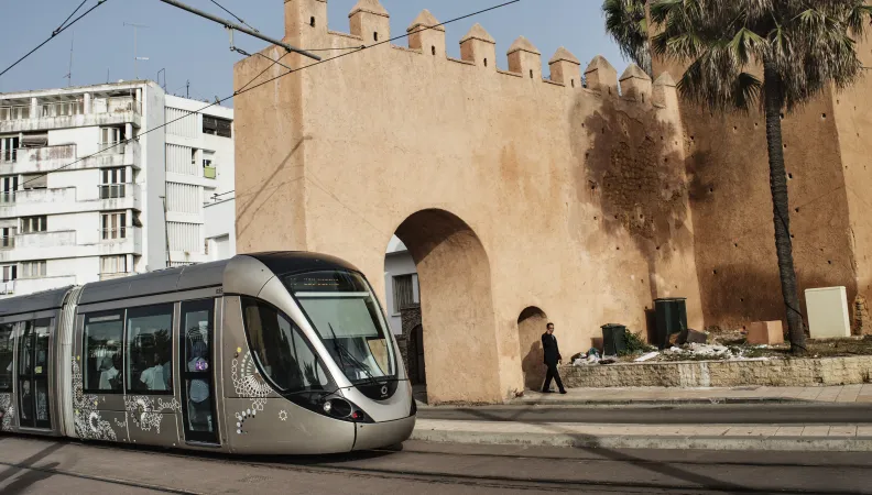 tramway Rabat-Salé, Maroc, transport, villes durables