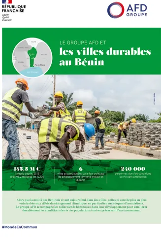 Le groupe AFD et les villes durables au Bénin