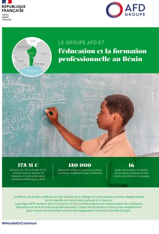 Le groupe AFD et l’éducation et la formation professionnelle au Bénin